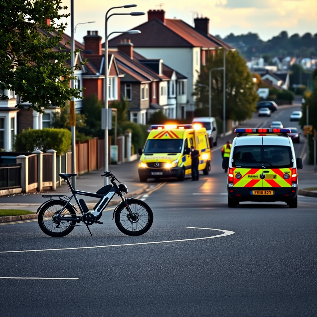 Young rider seriously injured in e-bike crash